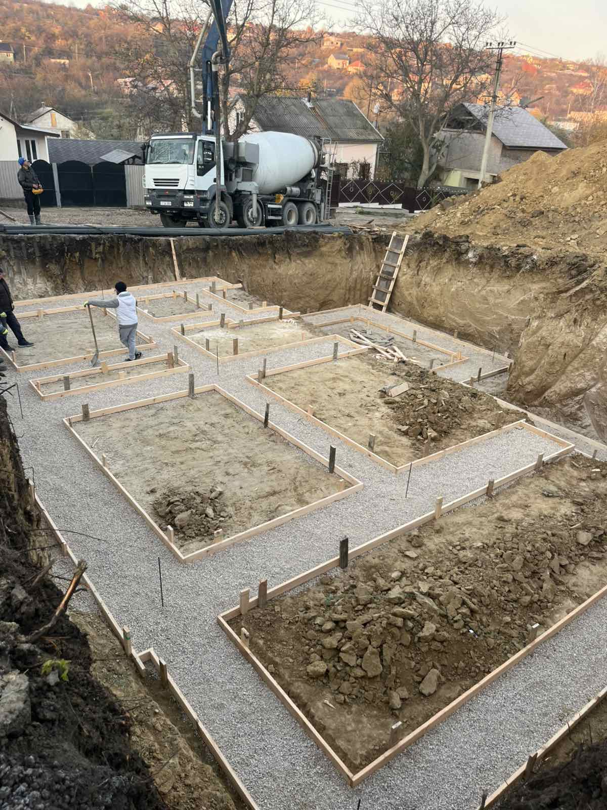 Fundație casă – cofraj și armare beton